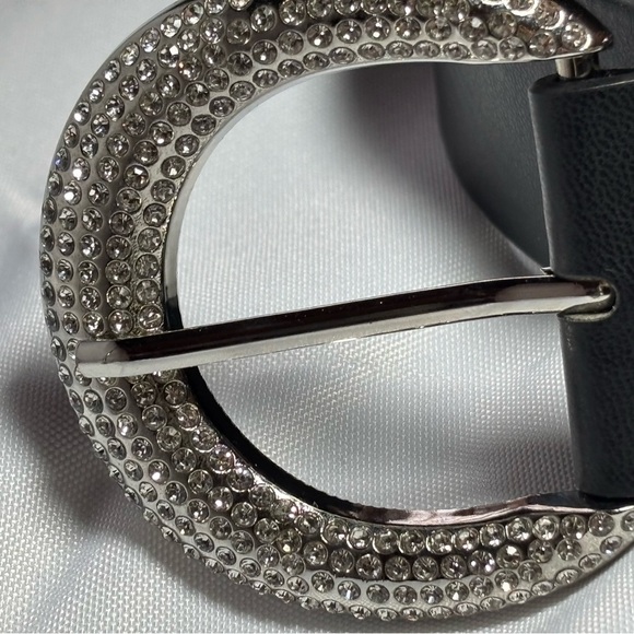 TRUE RELIGION Women’s Crystal Black Belt Size S/M main image 10